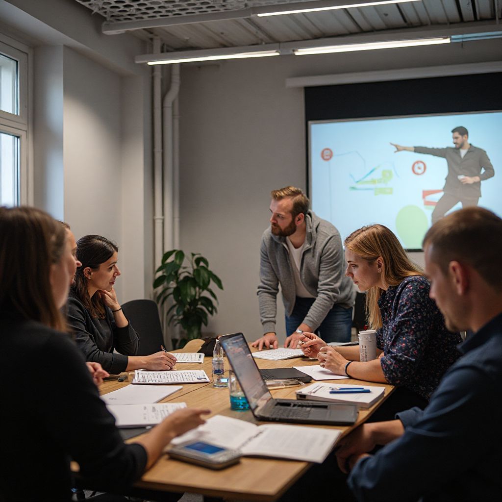 Workshop in progress