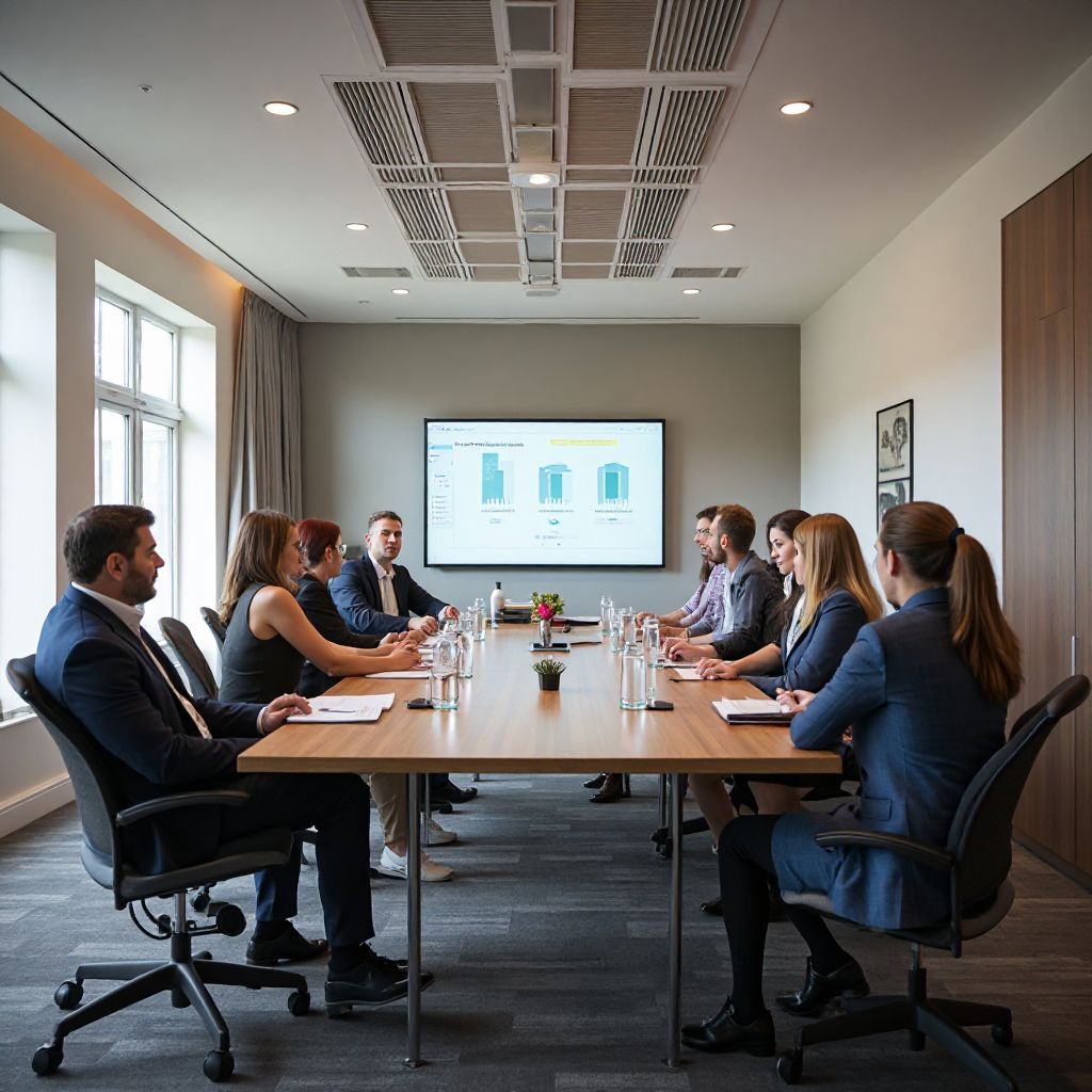 Corporate training session